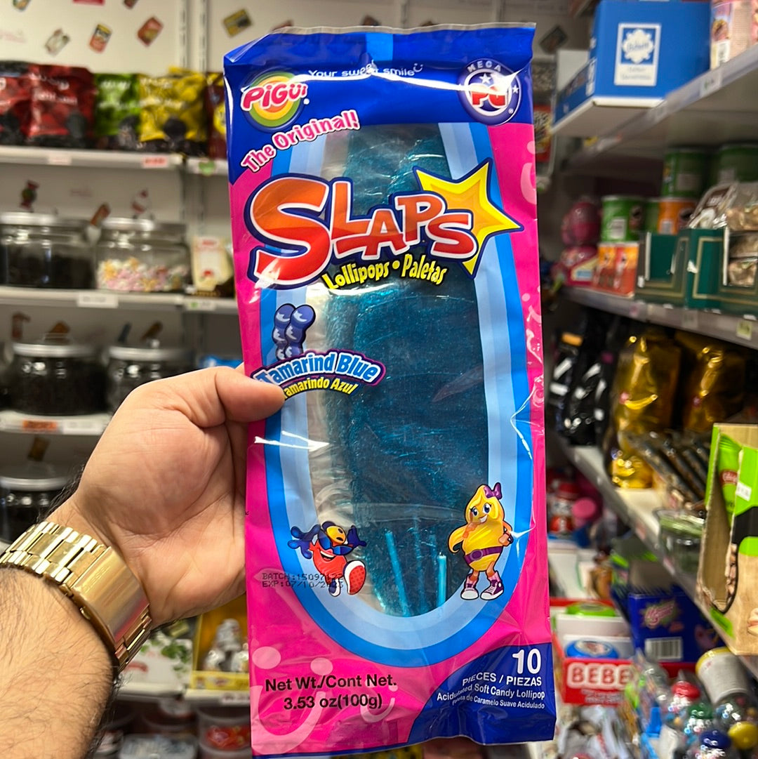 PlGül MEXICAN SLAPS LOLLIPS 10 SLAPS IM BEUTEL, 100G
