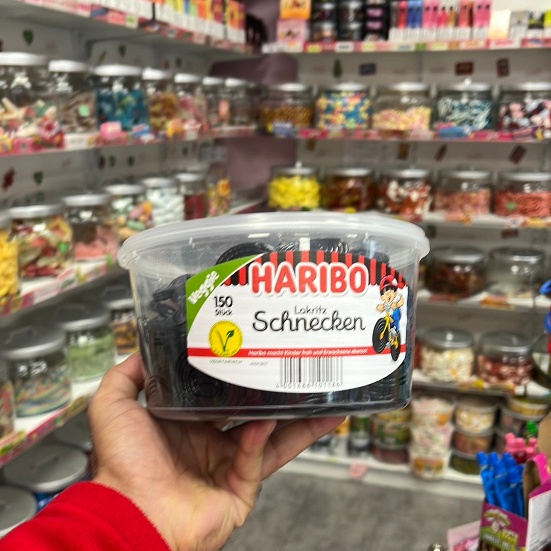 Haribo Lakritz schnecken veggie 1gk