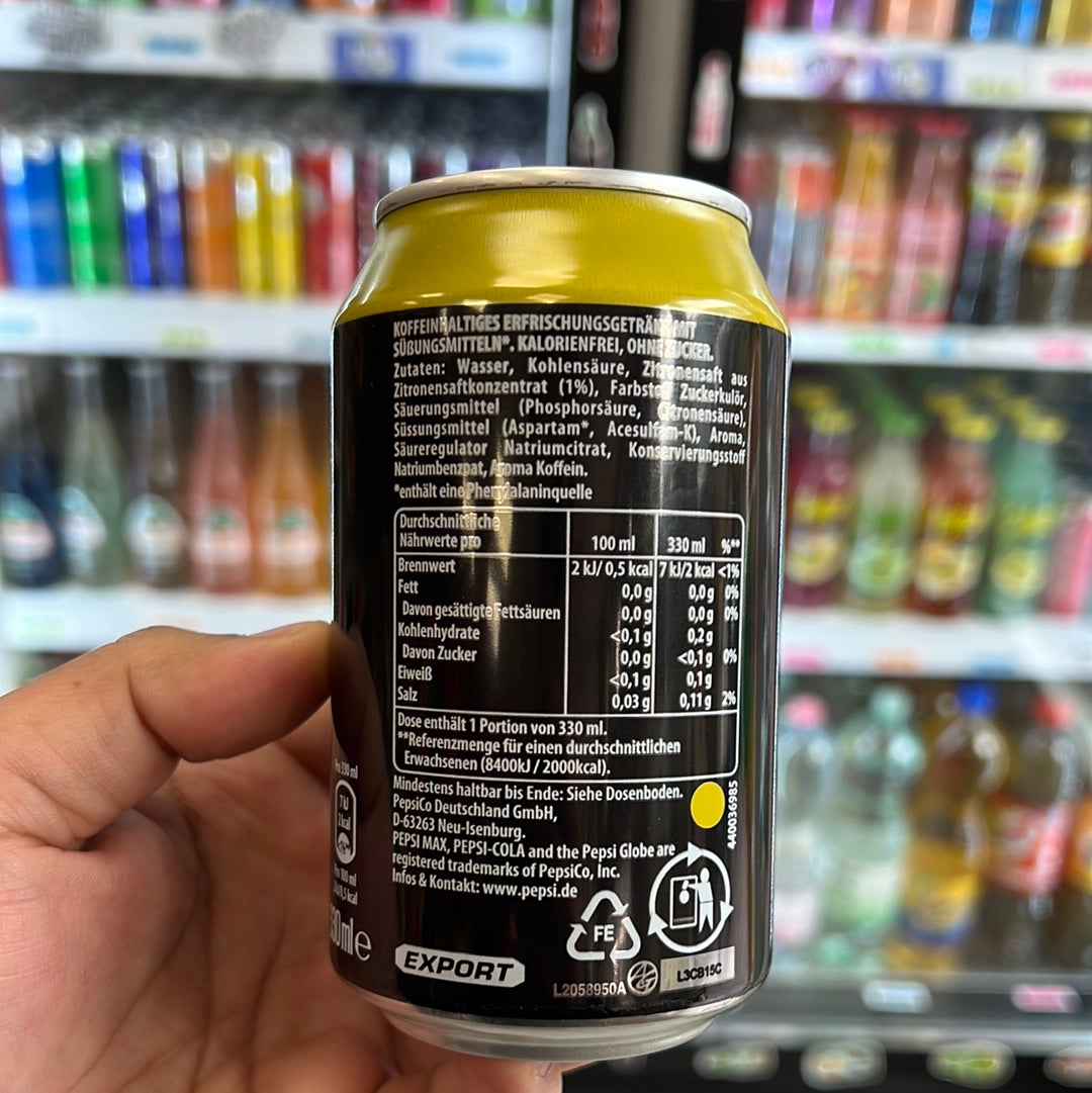 Pepsi Max Lemon 33cl