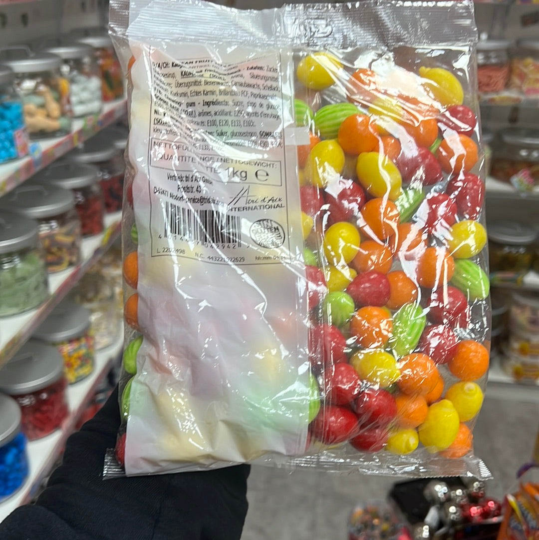 Caribbean fruit mix bubble gum 1kg