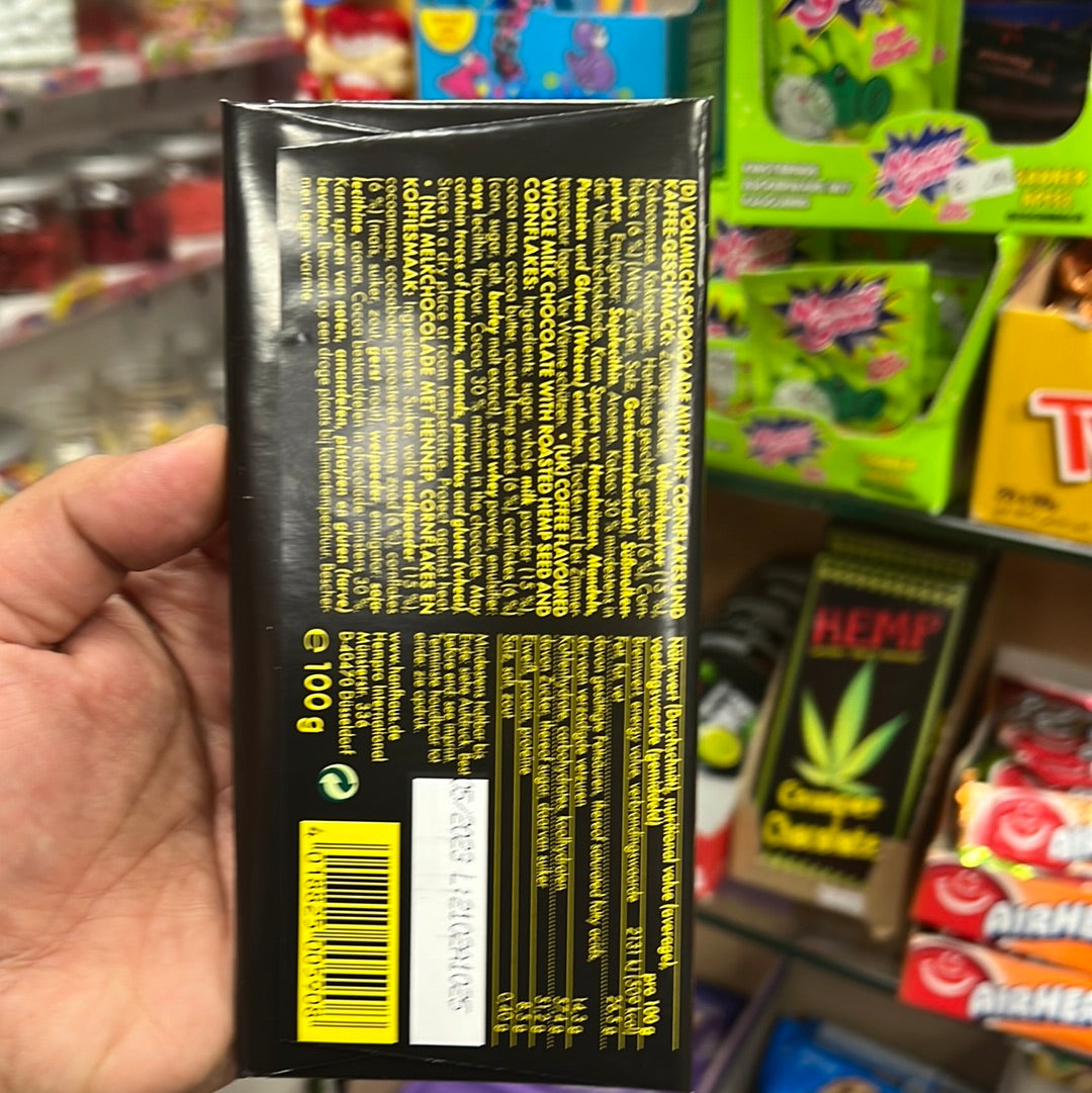 Hemp cnusper chocolate 100g