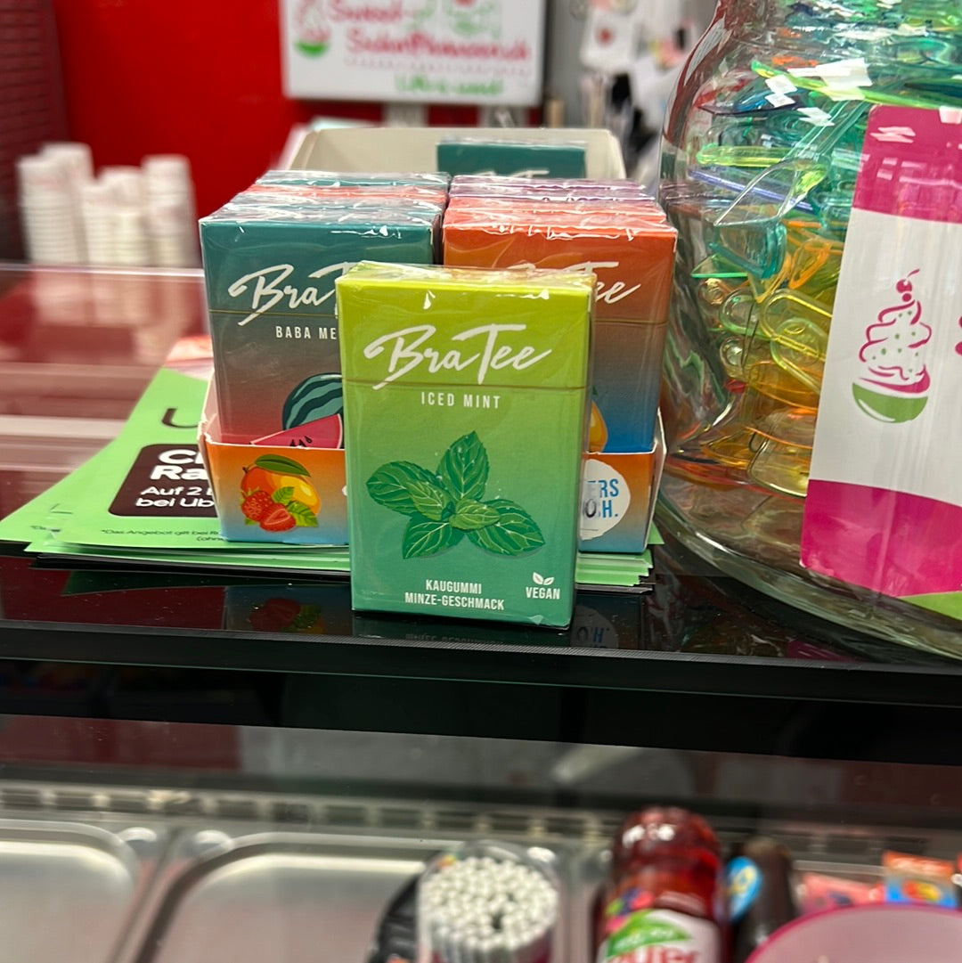 Bra Tee Kaugummi Iced Mint 23,5g