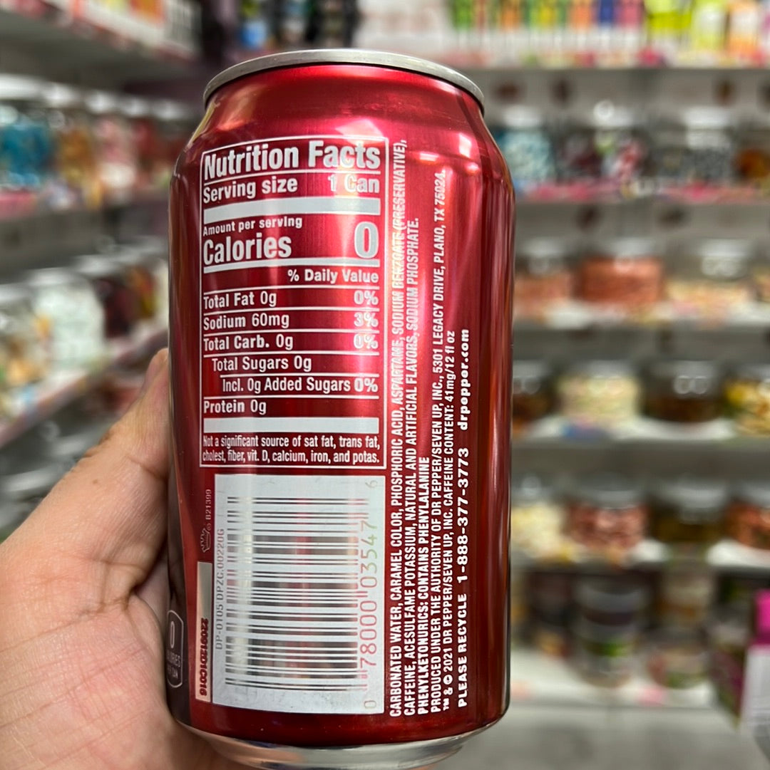 Dr Pepper Zero 355ml
