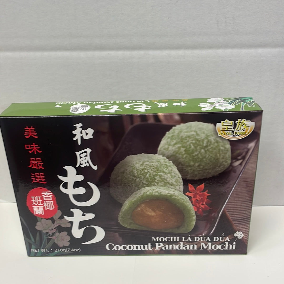 Mochi coconut pandan 210 g