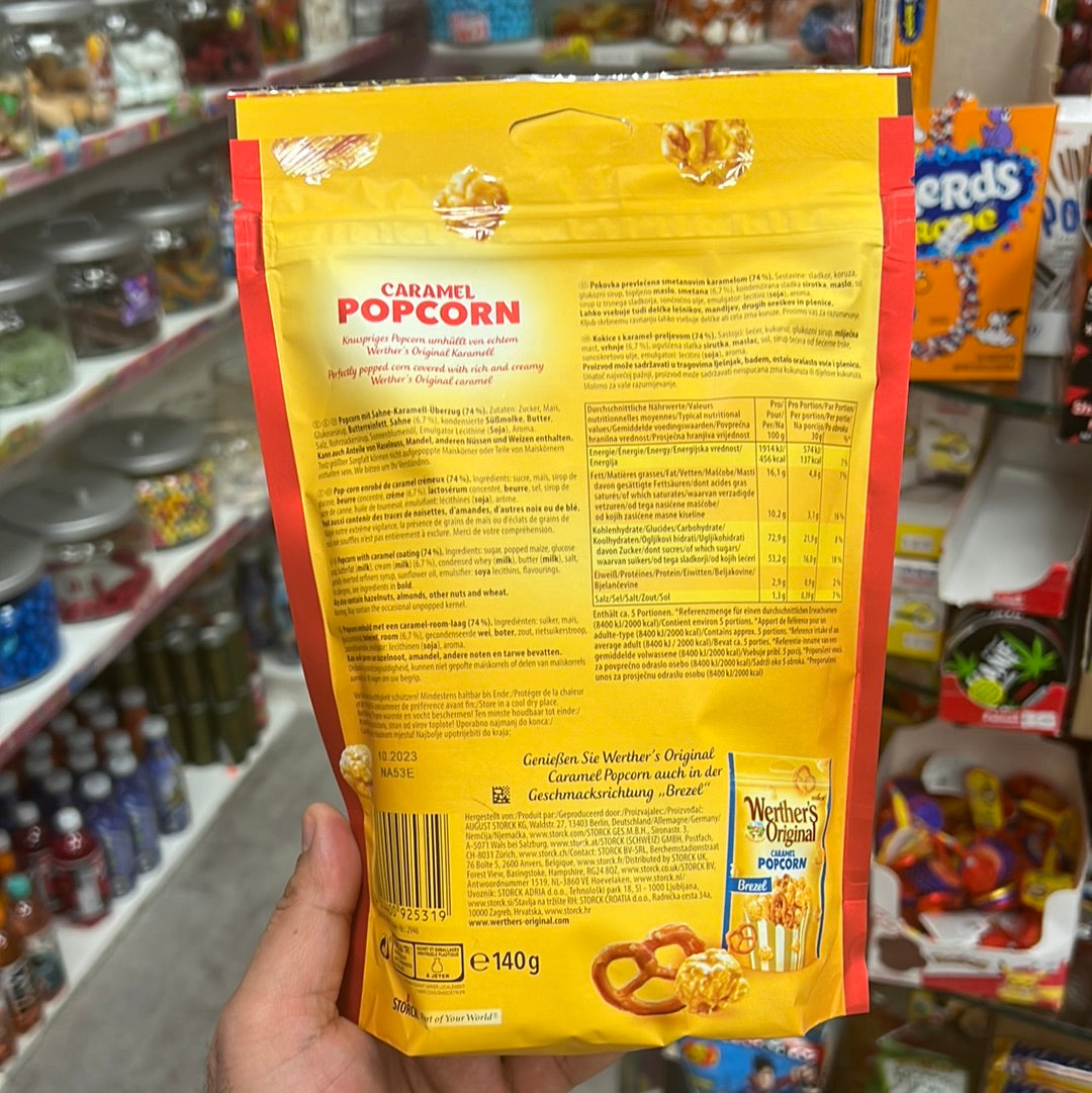 Werther‘s original Caramel popcorn classic 140g