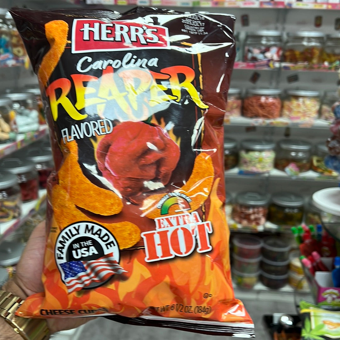 Herr‘s Carolina Reaper Cheese Curls 185g