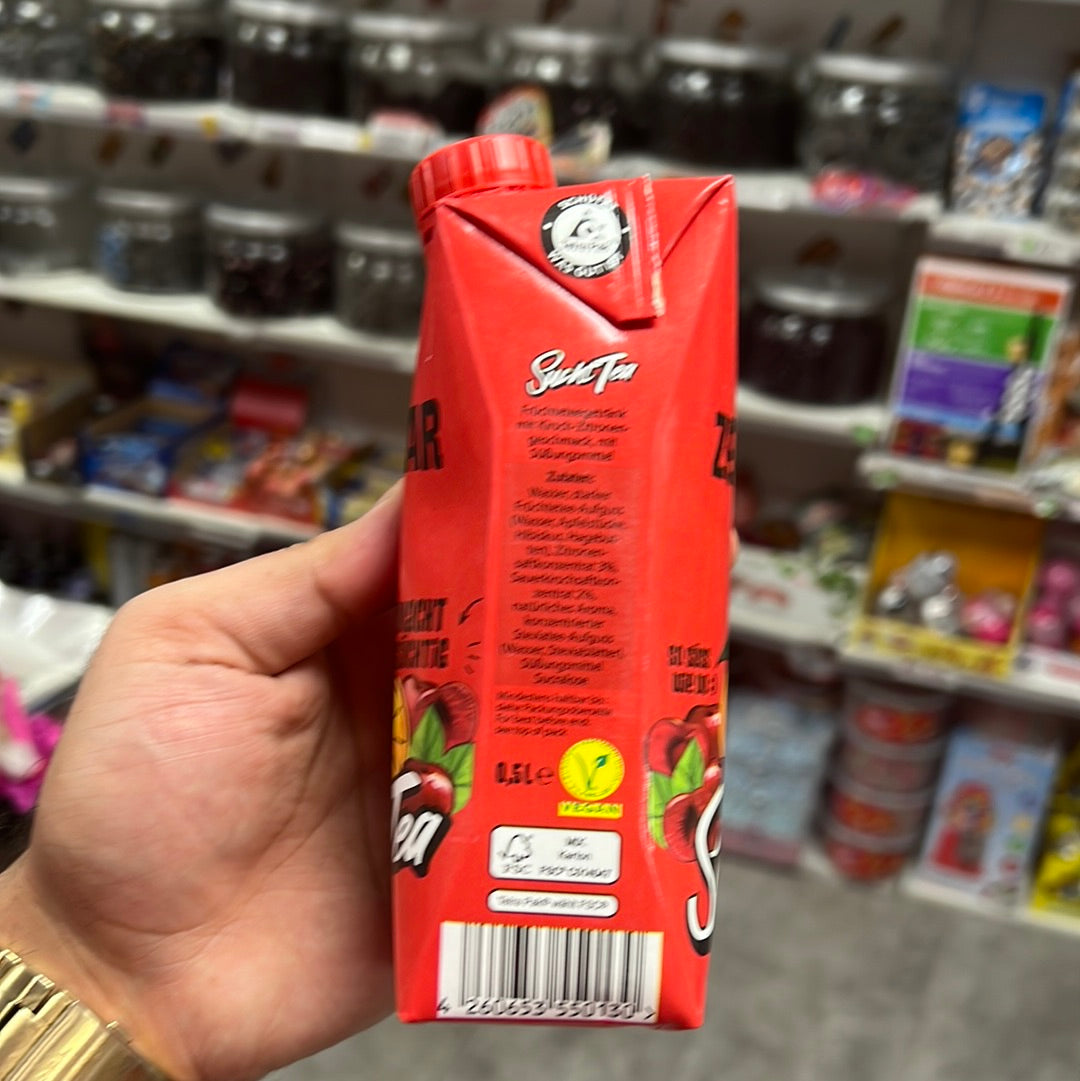 Suchttea zero cherry & lemon 500 ml
