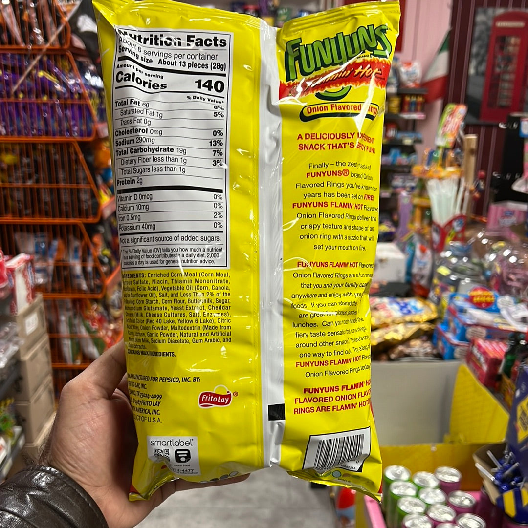 Funyuns Flammin Hot 165g