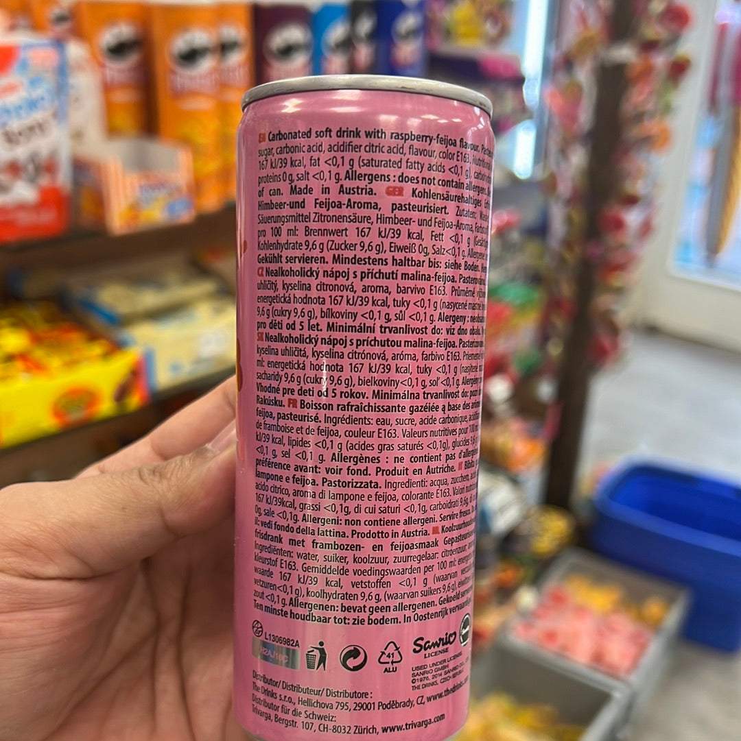 Hello Kitty Star Drink Himbeere Dose 250 ml Österreich 🇦🇹