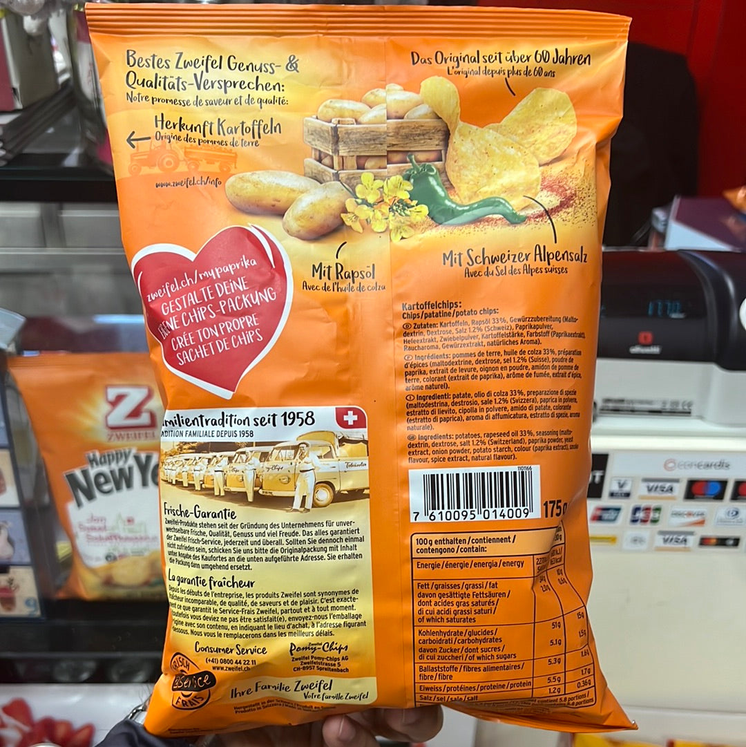 Zweifel jan SweetSchaffhausen 175g