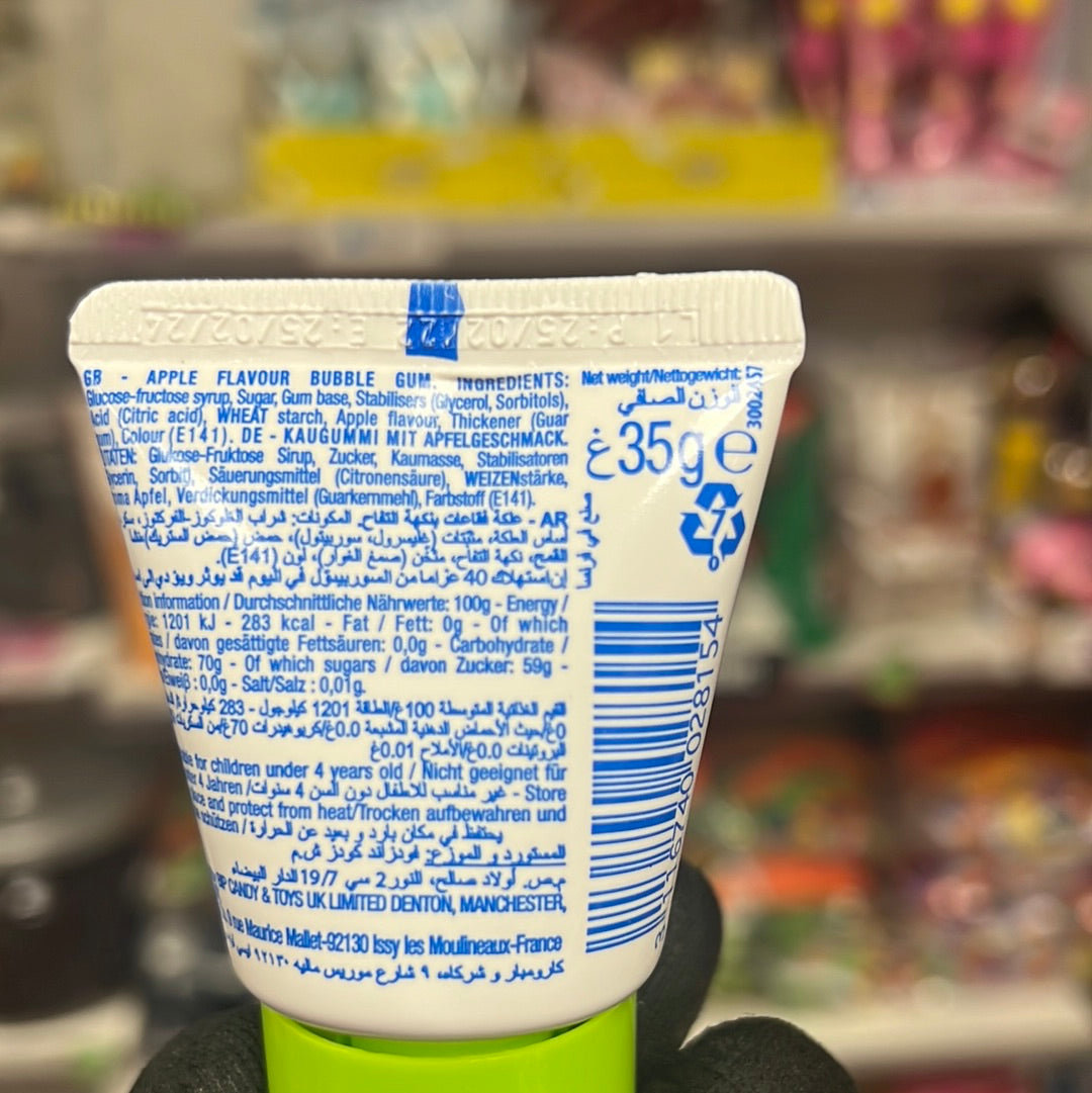 Tubble gum green apple