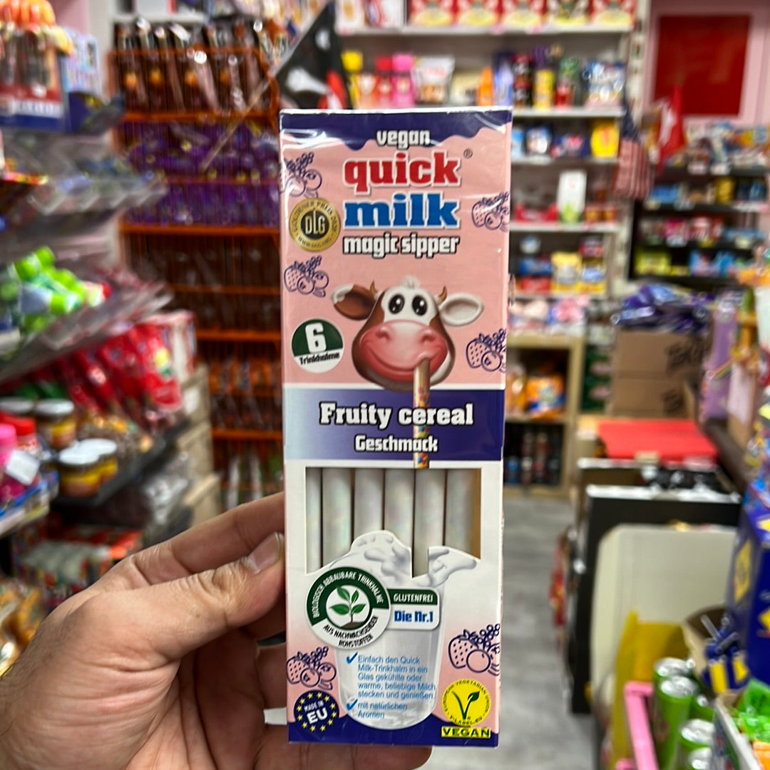 Trinkhalm Quick Milk 6 Stk Strohhalme
