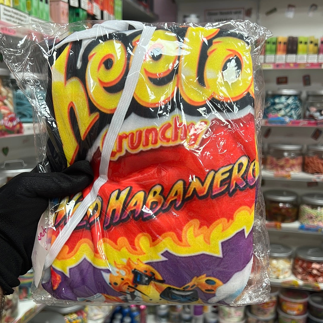 Hot cartoon 3D hoodie Cheetos food hooded (xs)