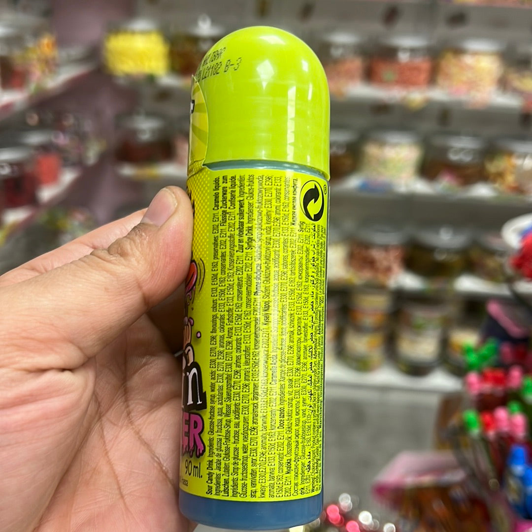 Brain licker blue candy roller sour candy drink 90ml