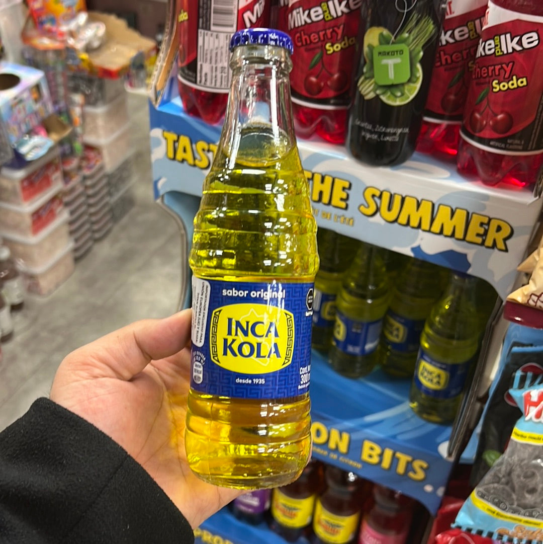 Inca Kola, 300ml,Spanien,in Glasfläschchen
