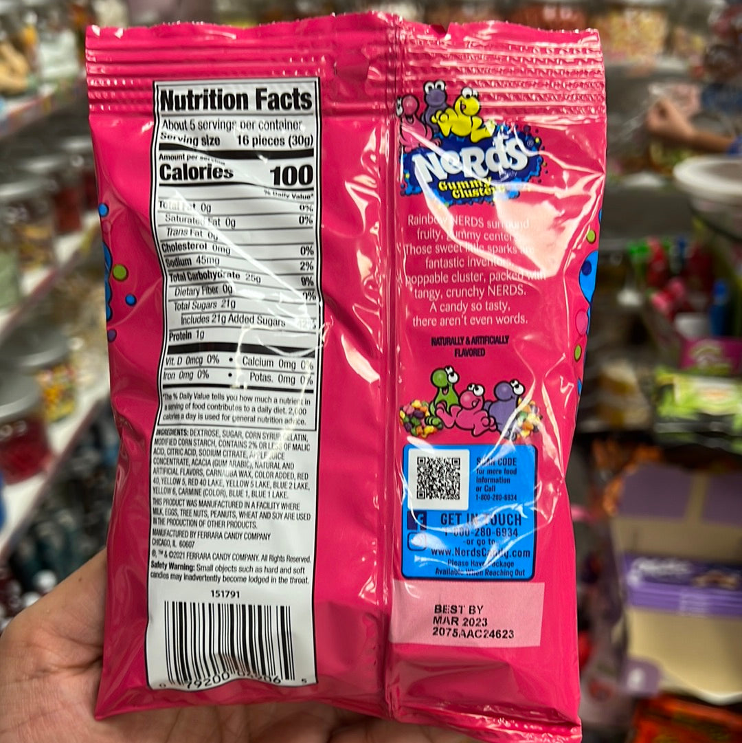 Nerds gummy Cluters 141g