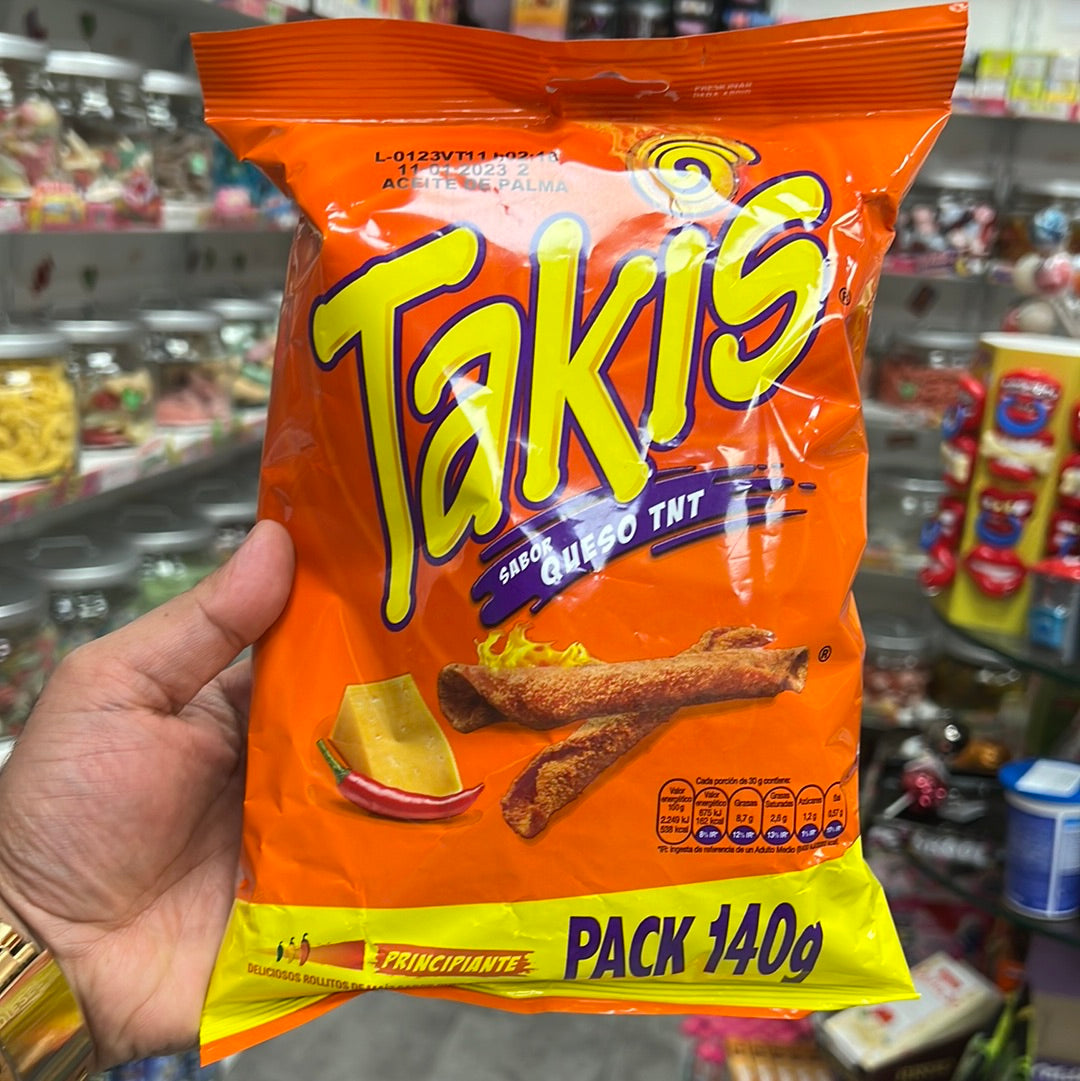 TAKIS QUESO 140G CHILI UND KÄSE