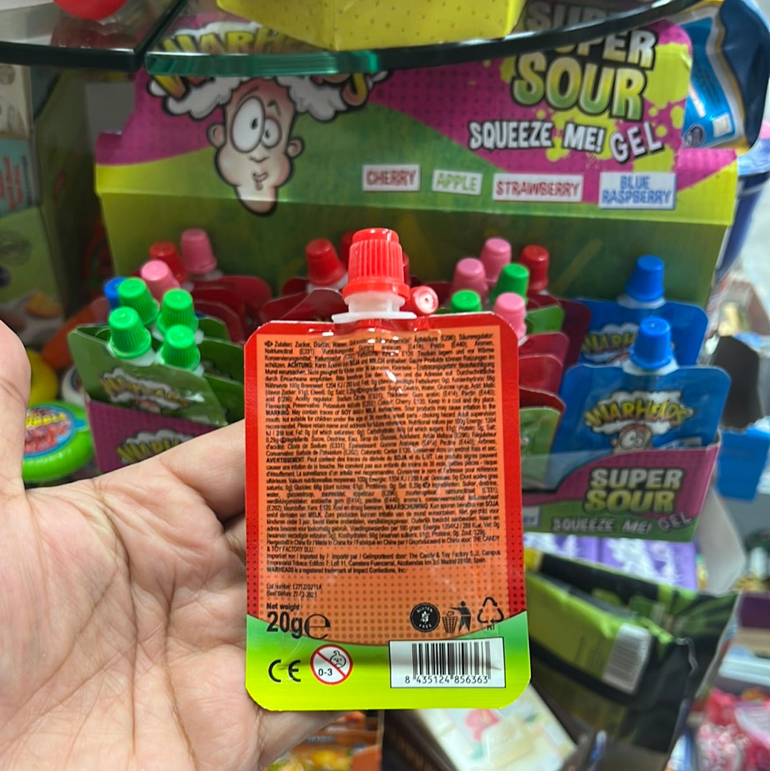 Warheads super sour cherry 20h