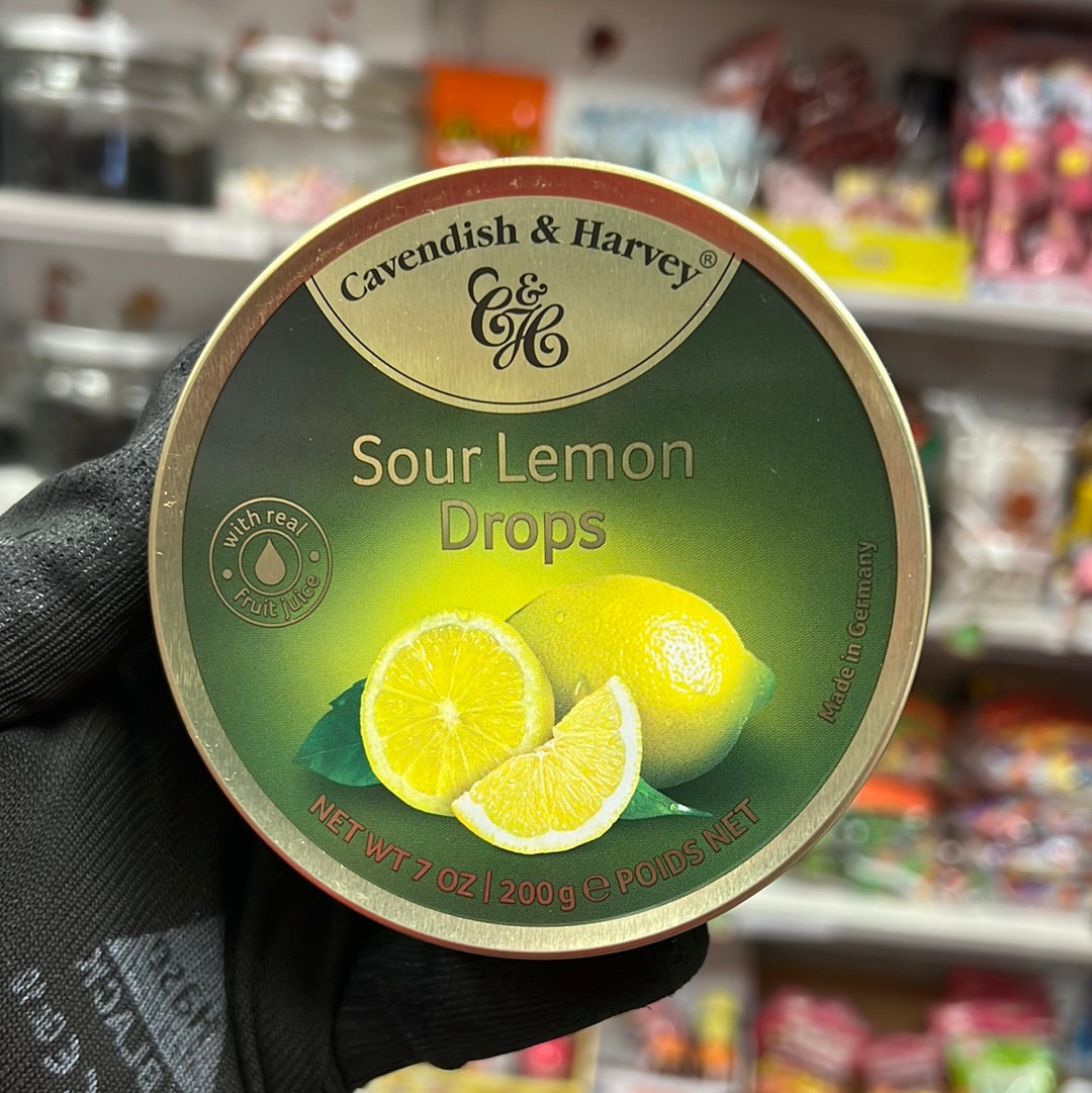 Cavendish & Harvey Sour Lemon Drops 200g
