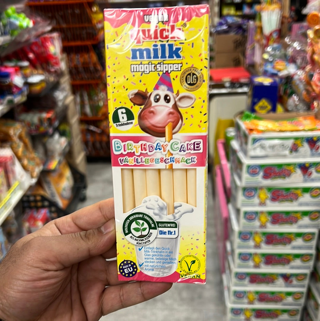 Trinkhalm Quick Milk 6 Stk Strohhalme