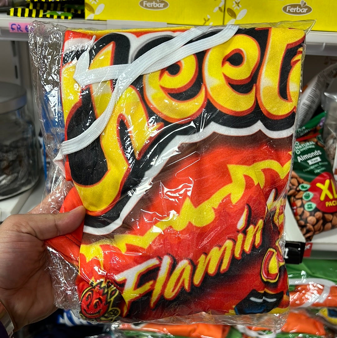 Hot cartoon 3D hoodie Cheetos food hooded (M)