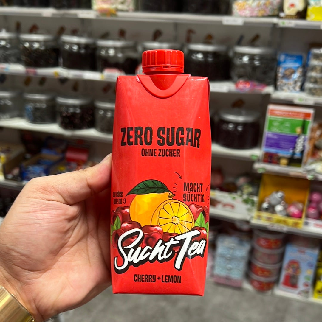 Suchttea zero cherry & lemon 500 ml