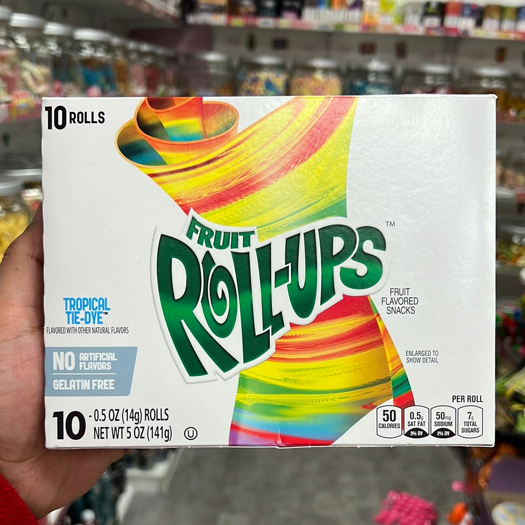 Fruit Roll-Ups Tropical Tie-Dye - 141g