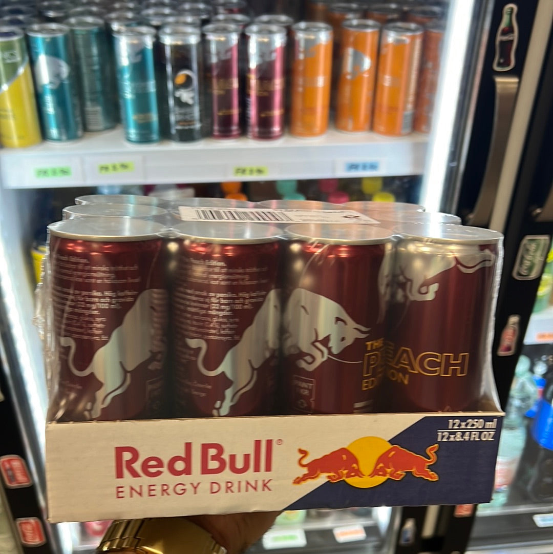 Redbull Persikosmak (Peach)(12x250ml)