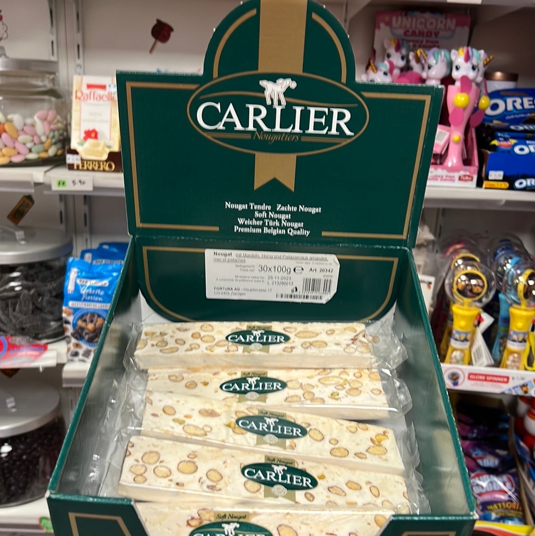 Nougat Sahne-Mandeln Mit Postaziem,Carlier