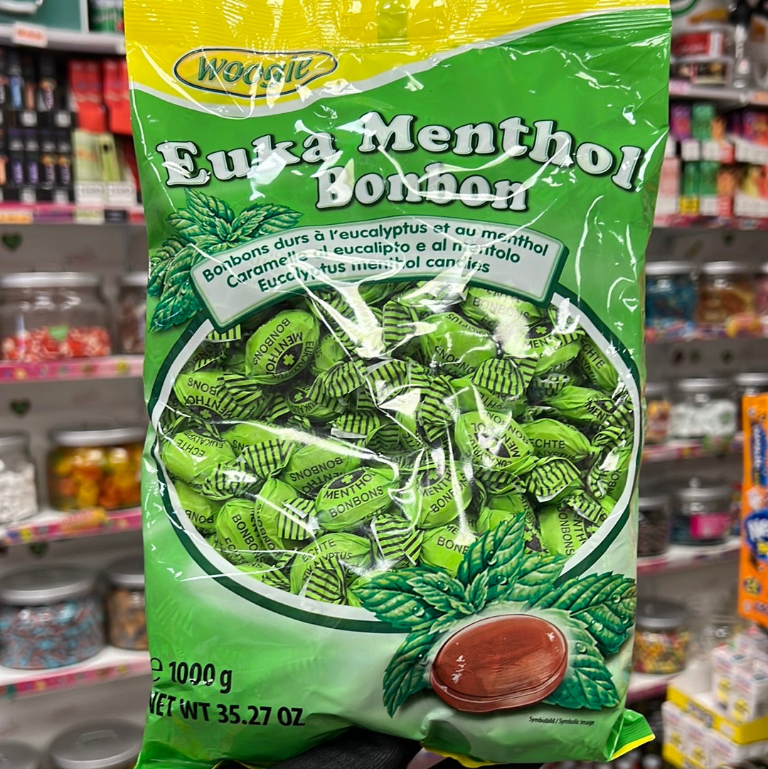 Woogie Euka Menthol Bonbon 1000g