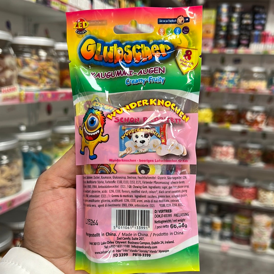 ZED candy Glubscher Kaugummi 4x2er