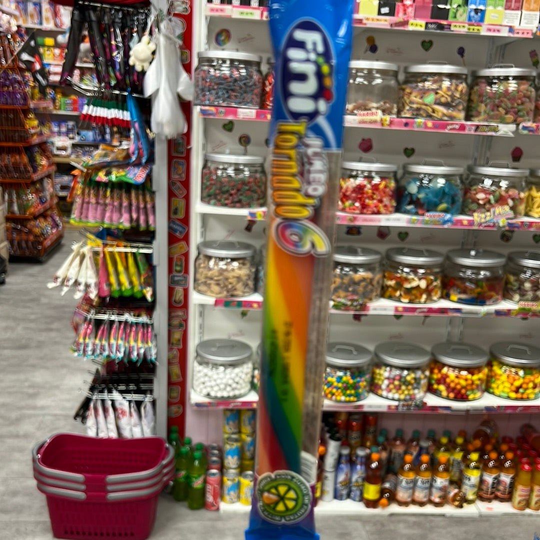 Fini Jumbo Tornado 6 Rainbow Candy 50g
