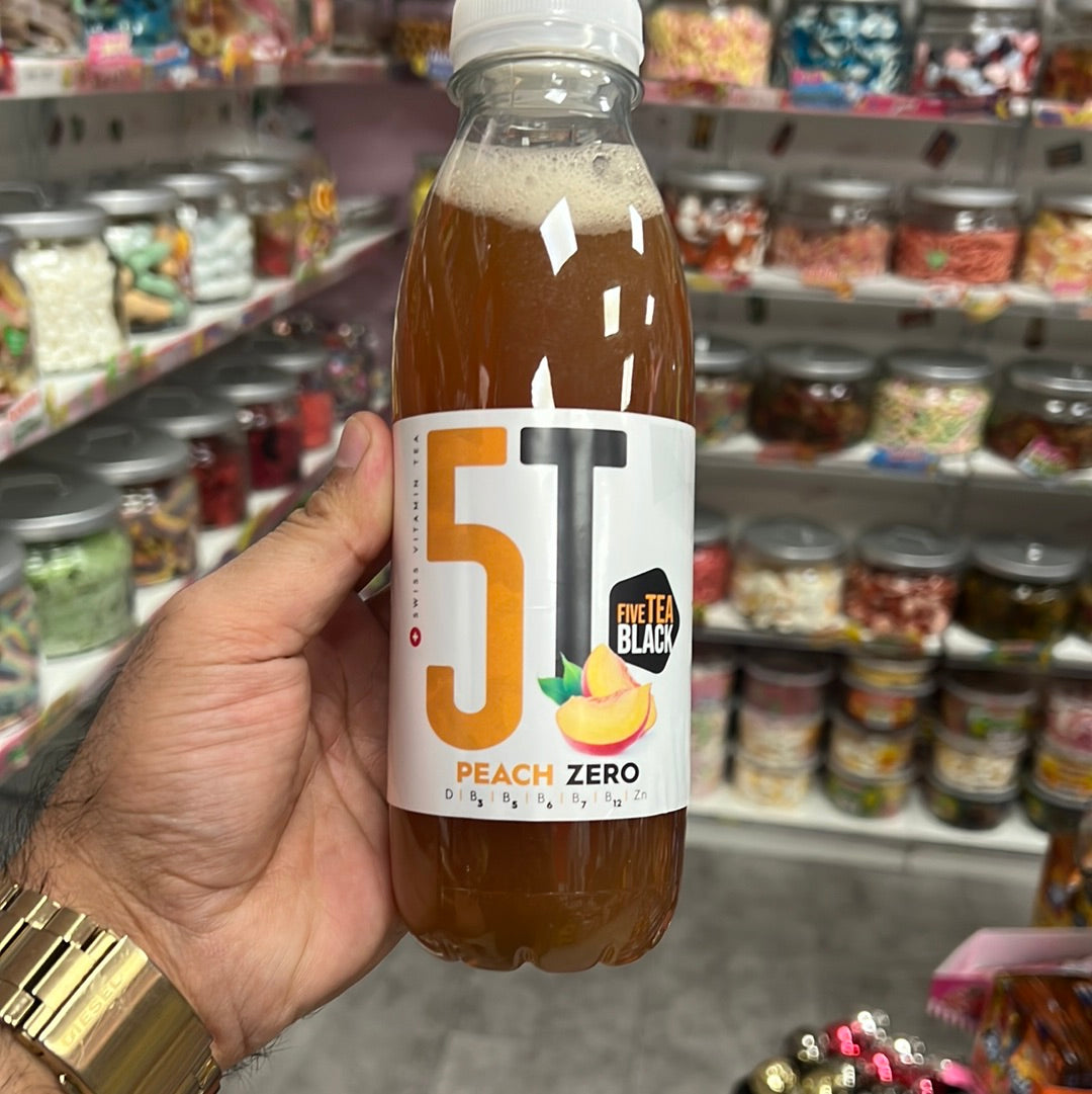 5T vitamin Drink peach zero 50cl
