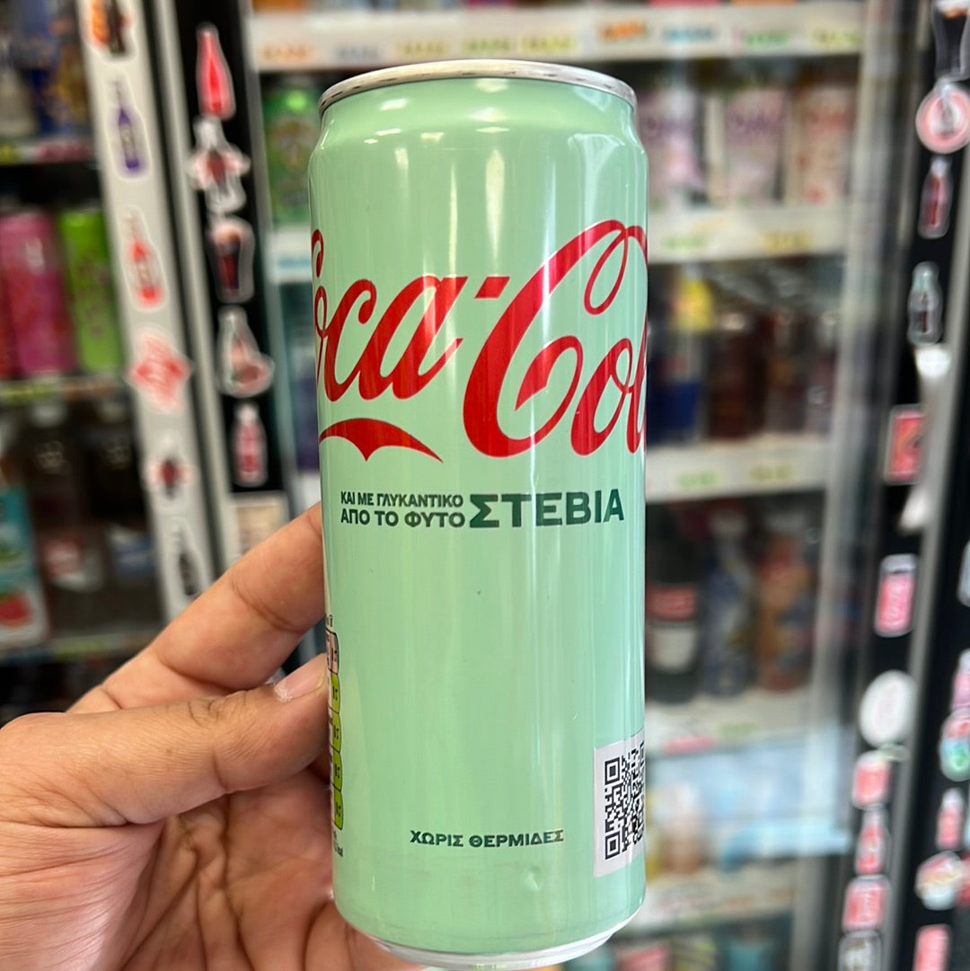 Coca Cola Stevia 330mlaus Griechenland 🇬🇷