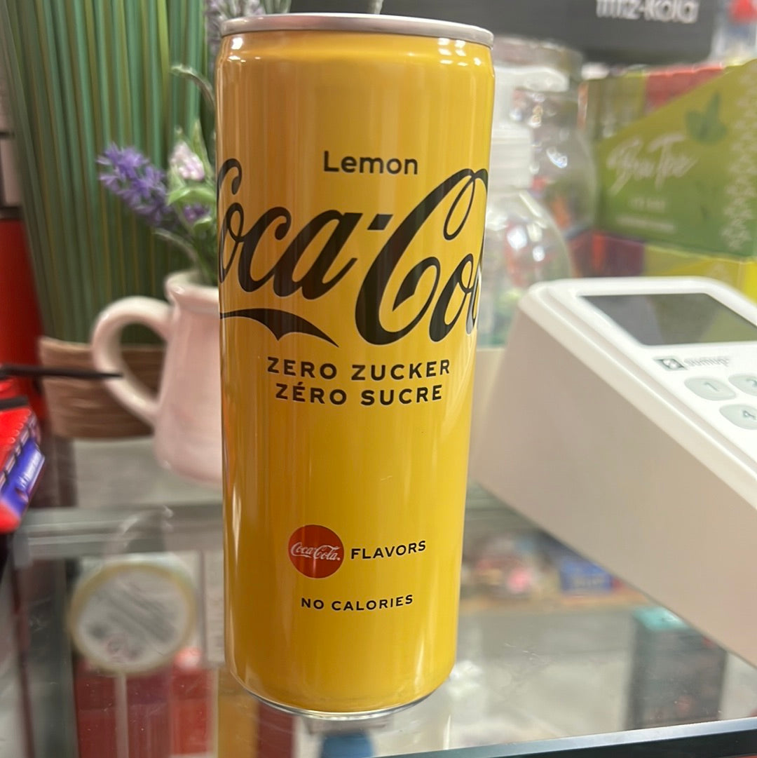 Lemon
ZERO ZUCKER ZÉRO SUCRE 260ml