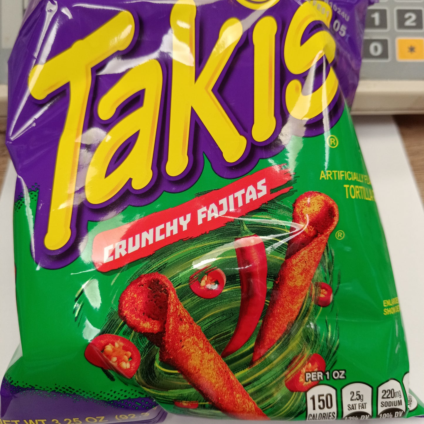 Takis Crunchy Fajitas 92.3g