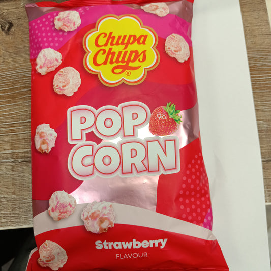 chupa chups pop corn Strawberry 🍓 110g