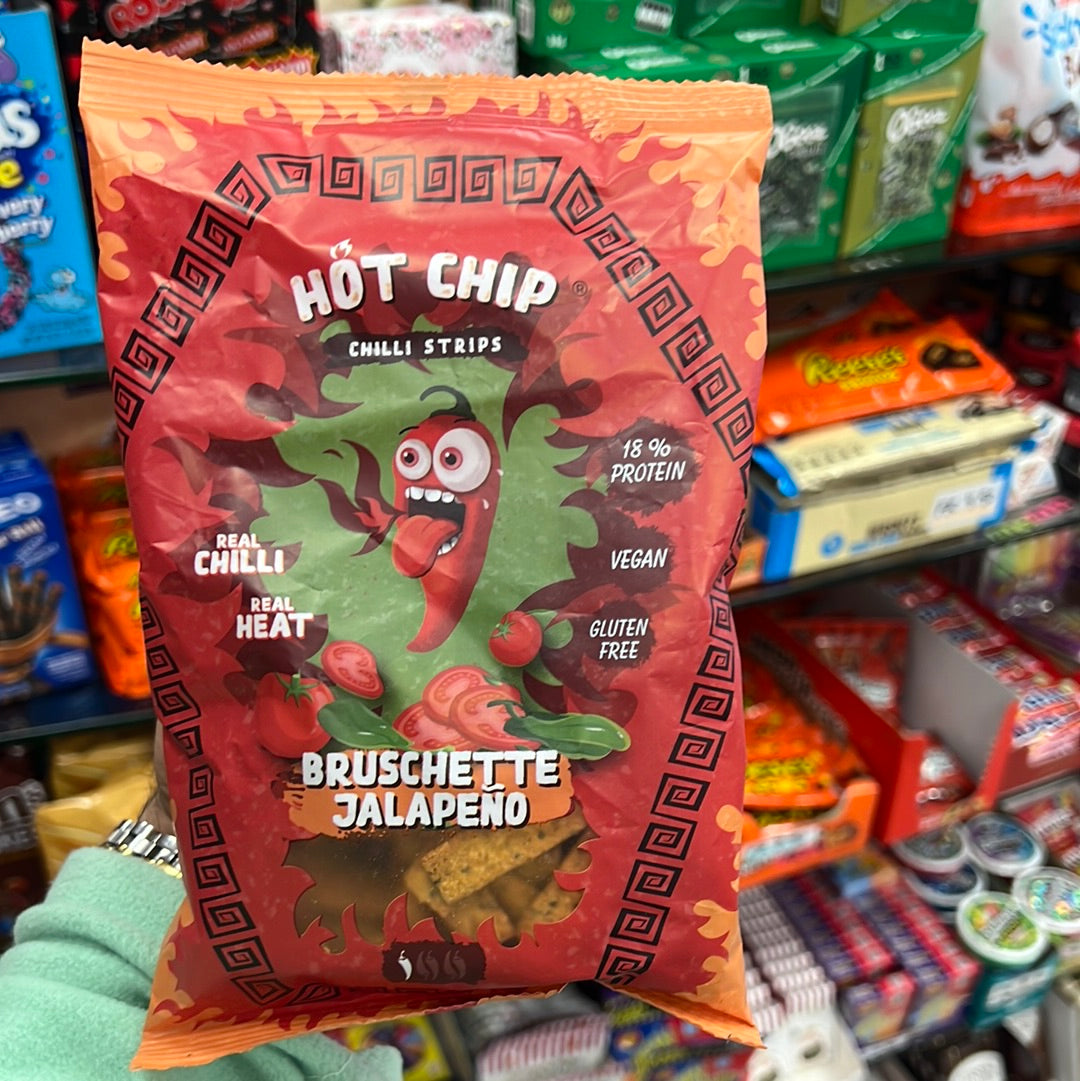 Hot Chip Strips Bruschette Jalapeno 80g