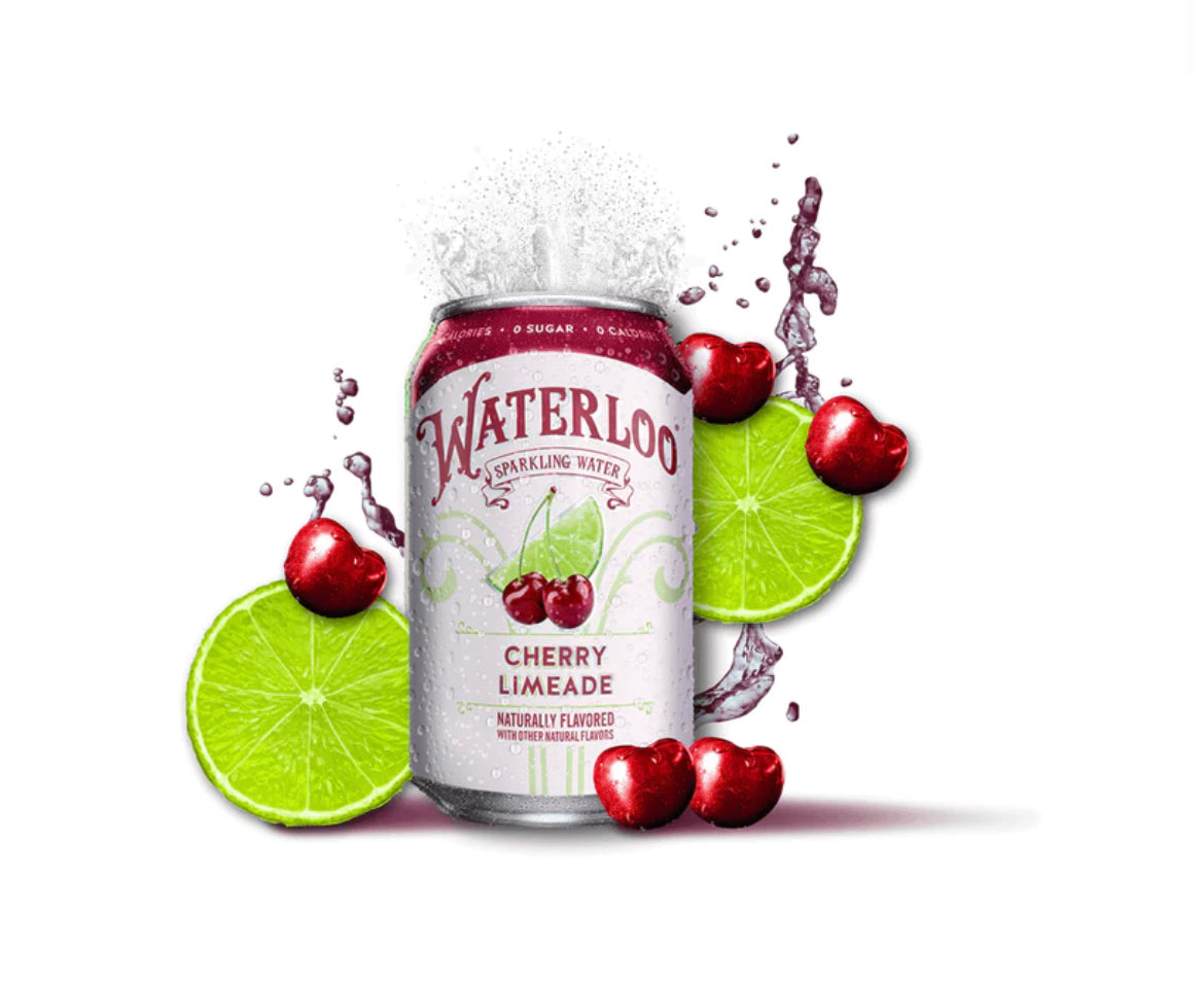 Waterloo Cherry Limeade 355ml