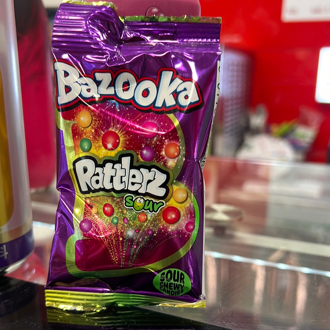 Bazooka SOUR CHEWY CANDIES 40g🍬