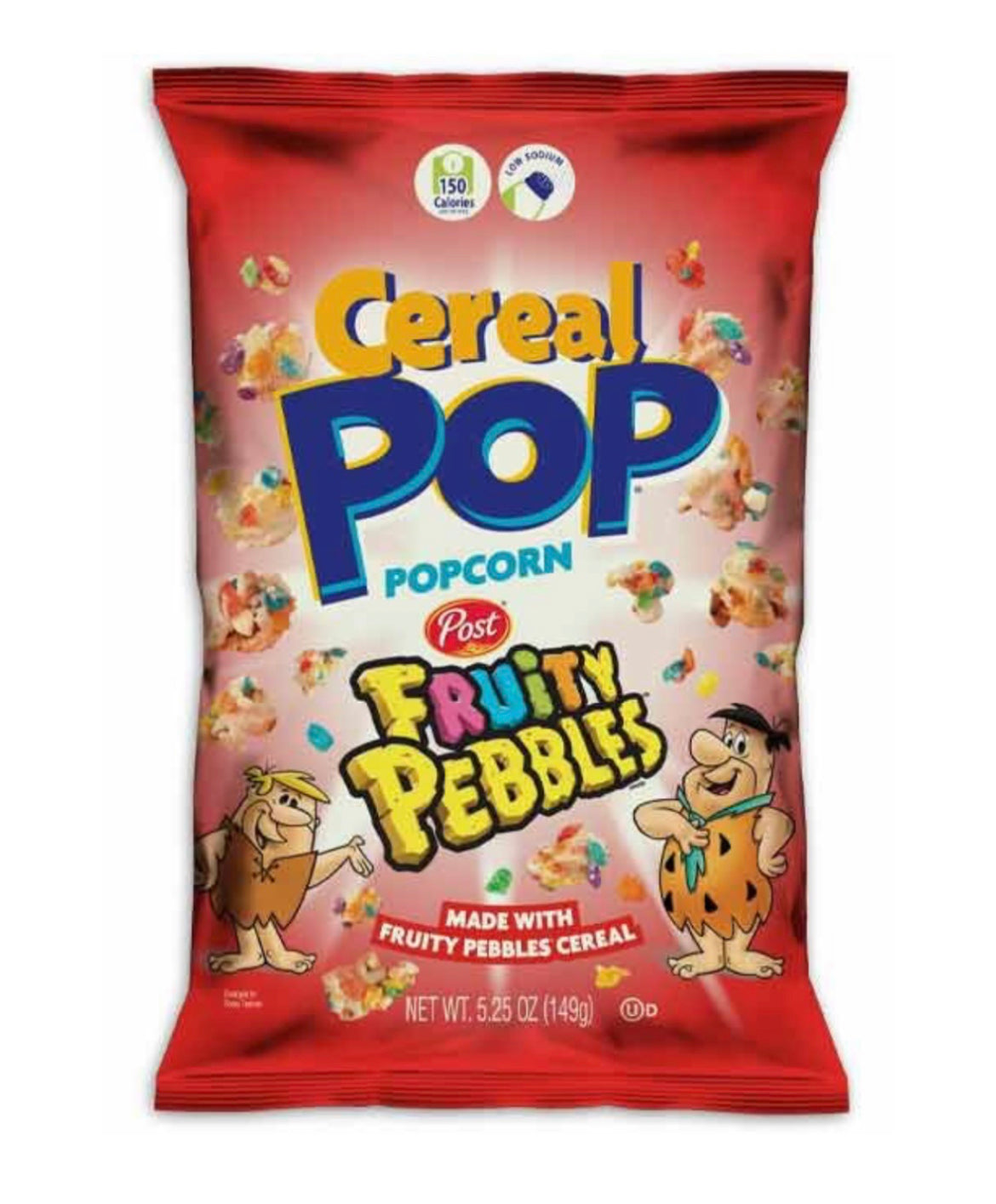 Cereal Pop Fruity Pebbles Popcorn 149g