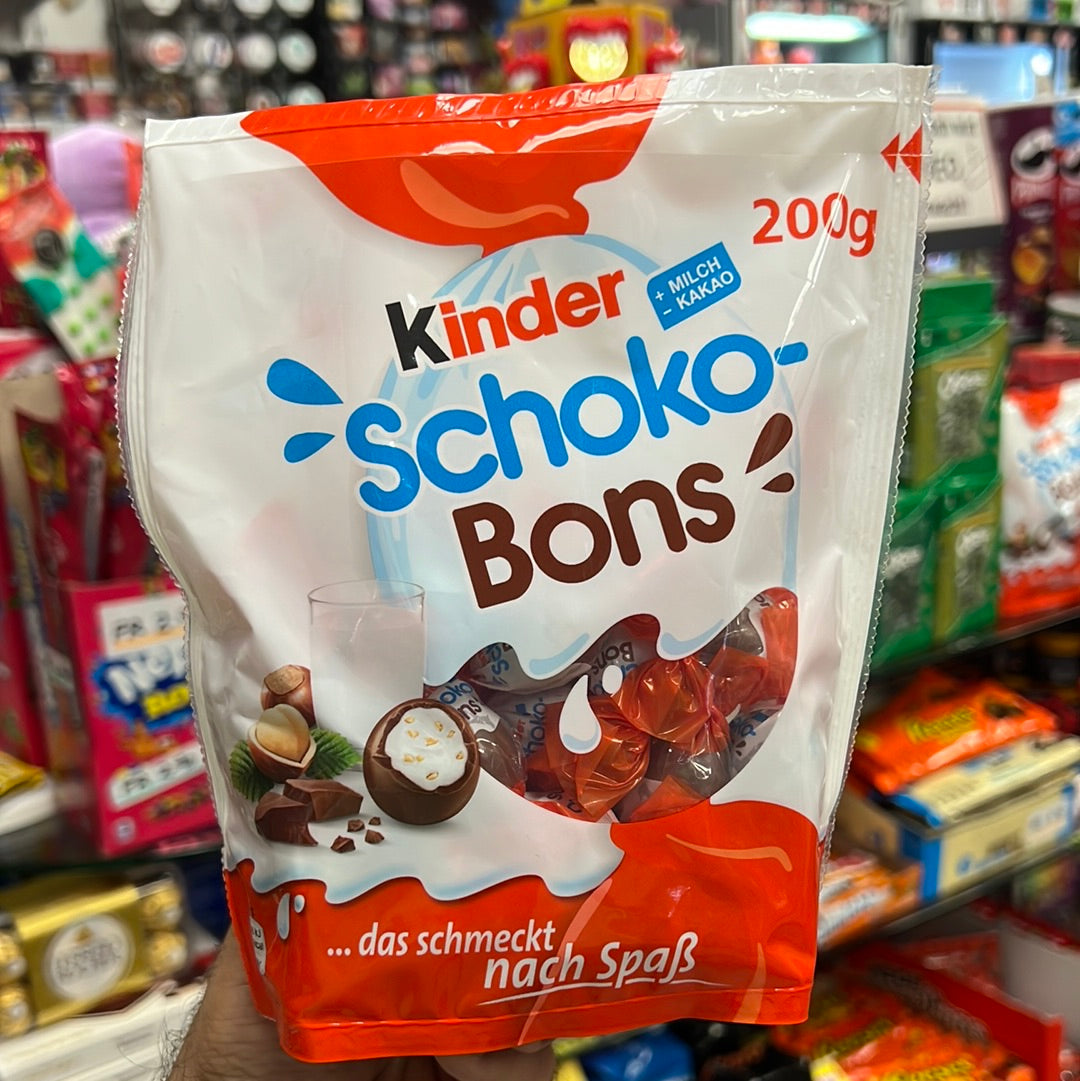 Kinder
4 MILCH
KAKAO
200g
-Schoko-Bons