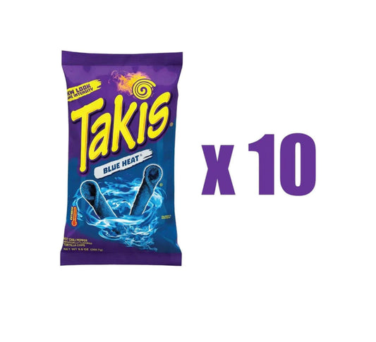 Takis Blue Heat 10pk (10 x 92.5gr)
