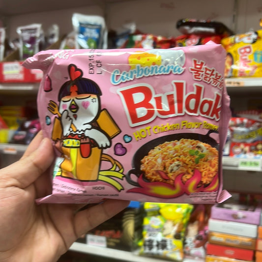 Ramen Noodles Hot Chicken Carbonara, 130g