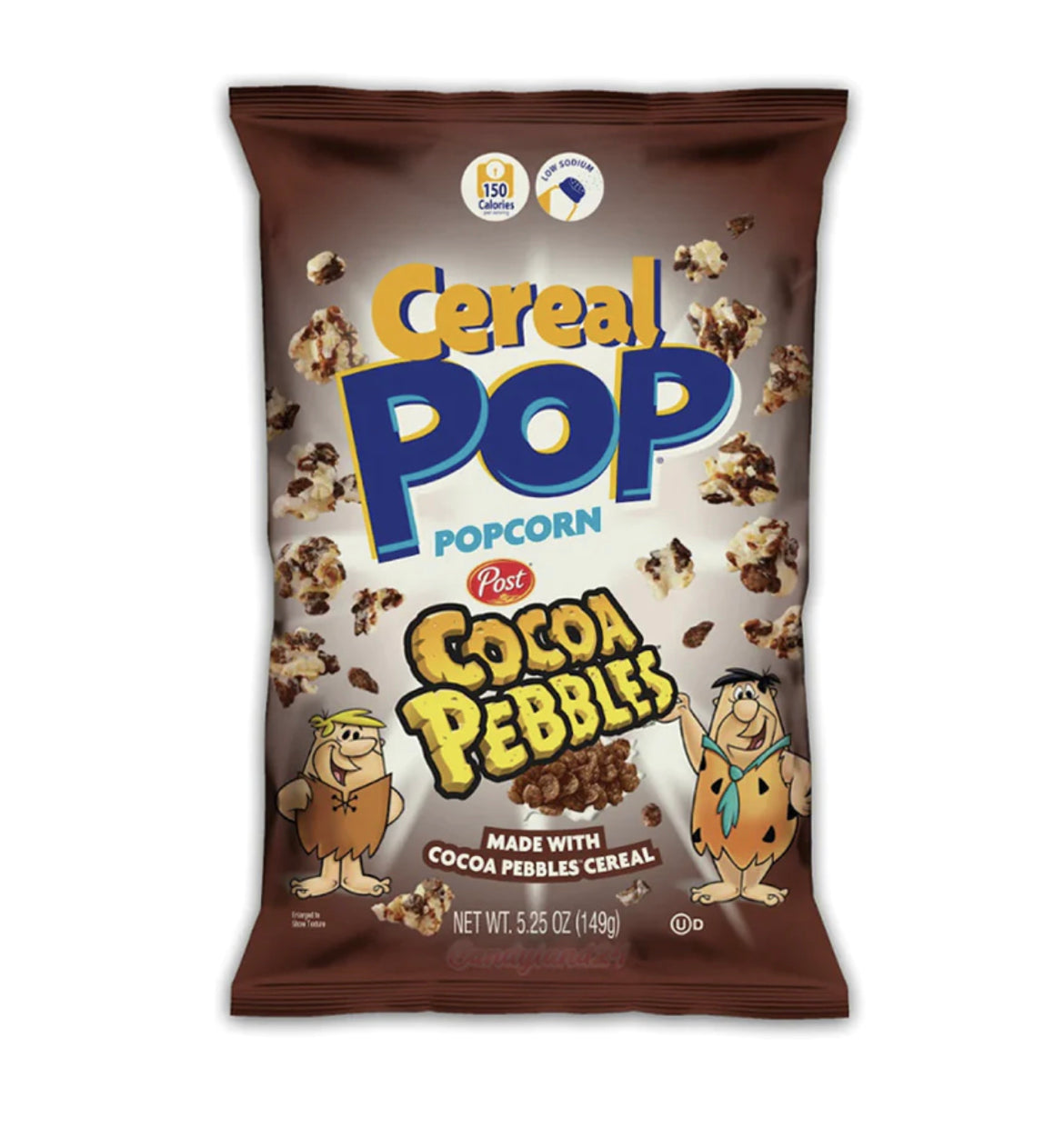 Cereal Pop Cocoa Pebbles Popcorn 149g