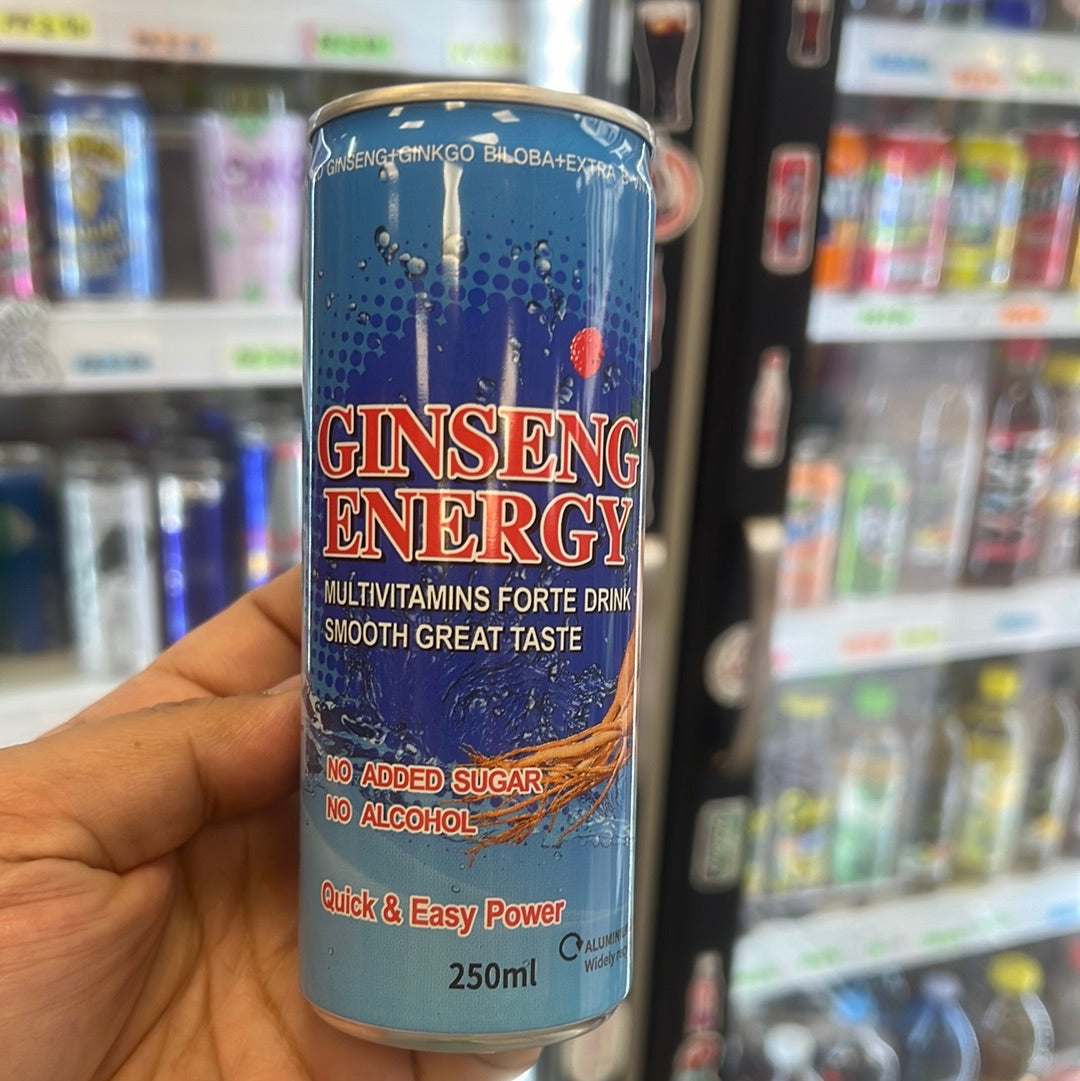 Ginseng Energy Drink, Korean Red Ginseng 🫚Extract, 8.4 Fl oz
