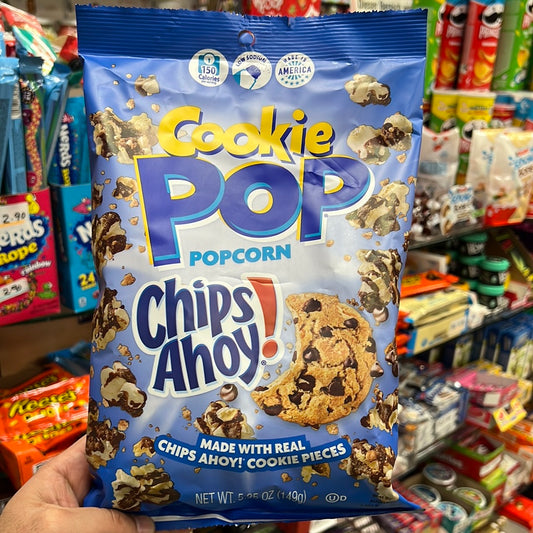 Popcorn mit Chips Ahoy Cookies 🍪 149g aus den USA.