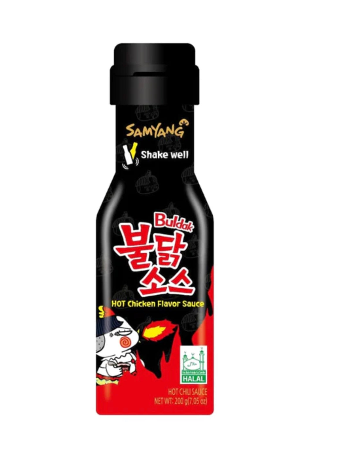 Hot Chicken Flavour Sauce Original, 200ml