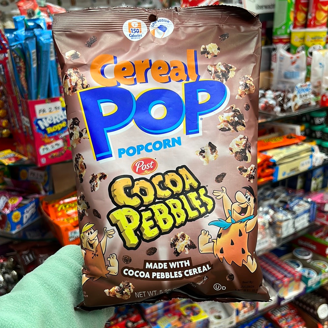 Cereal Pop Cocoa Pebbles Popcorn 149g