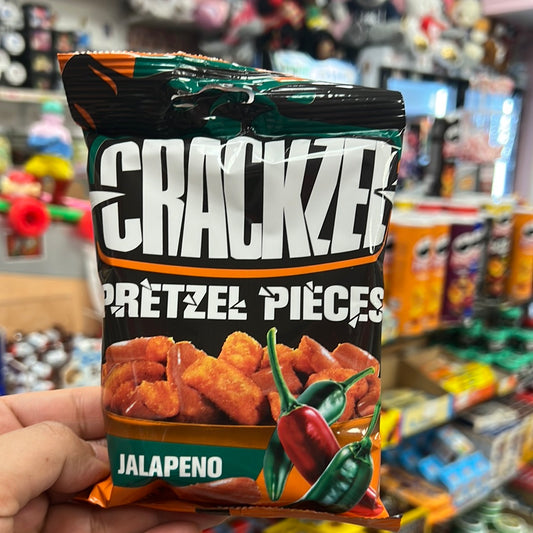 Crackzel Pretzel Jalapeño 85g